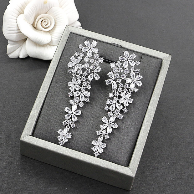 Korean Jewelry Bridal Retro Luxury Gypsophila