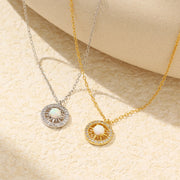 Fashion Jewelry Niche Necklace Silver Opal Asterism Diamond