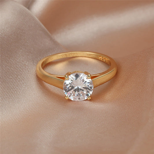 Lux White Diamond Ring